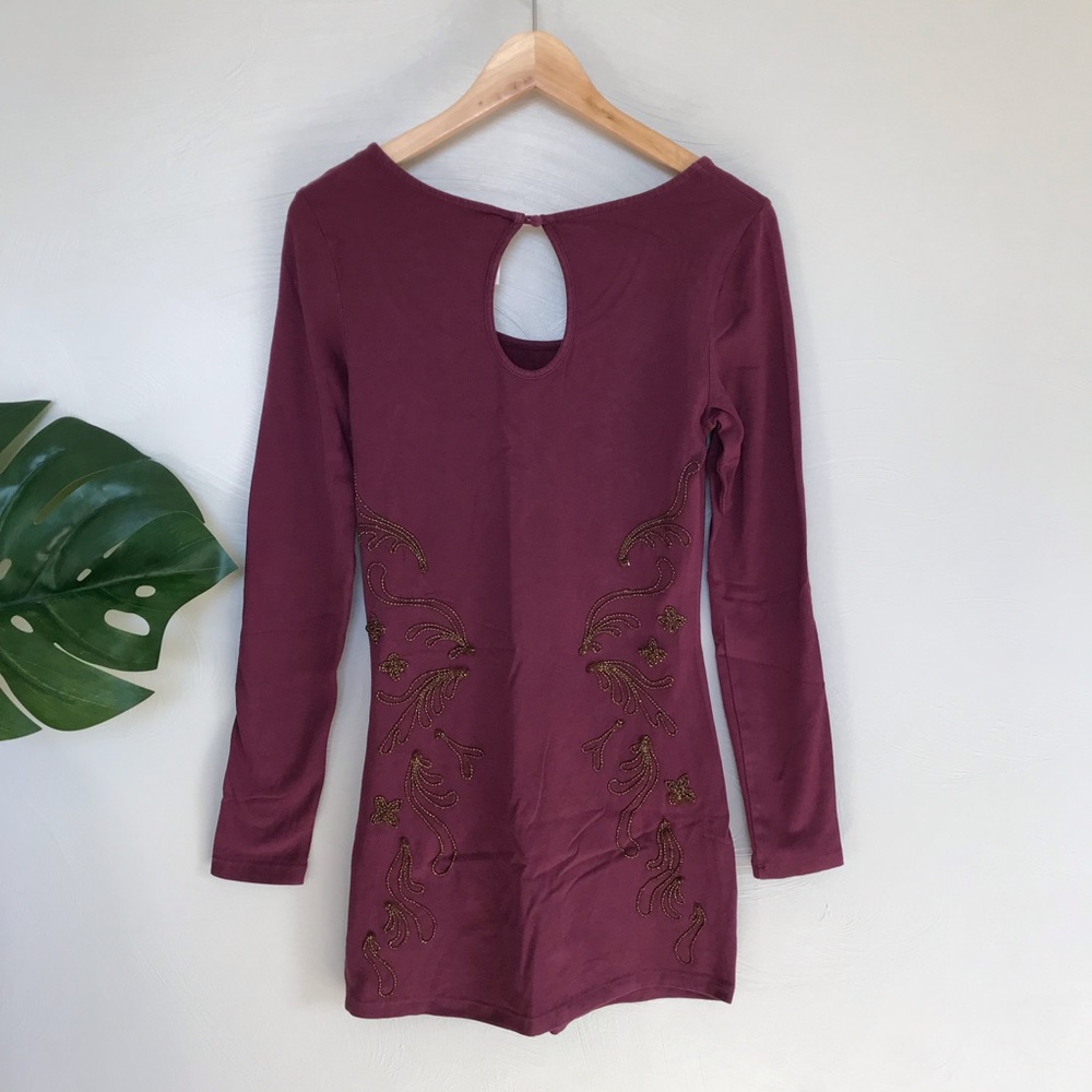Free People Embroidered Mini Dress - Picture 4 of 8